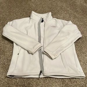 The North Face Women’s Large fuzzy jacket like new without tags